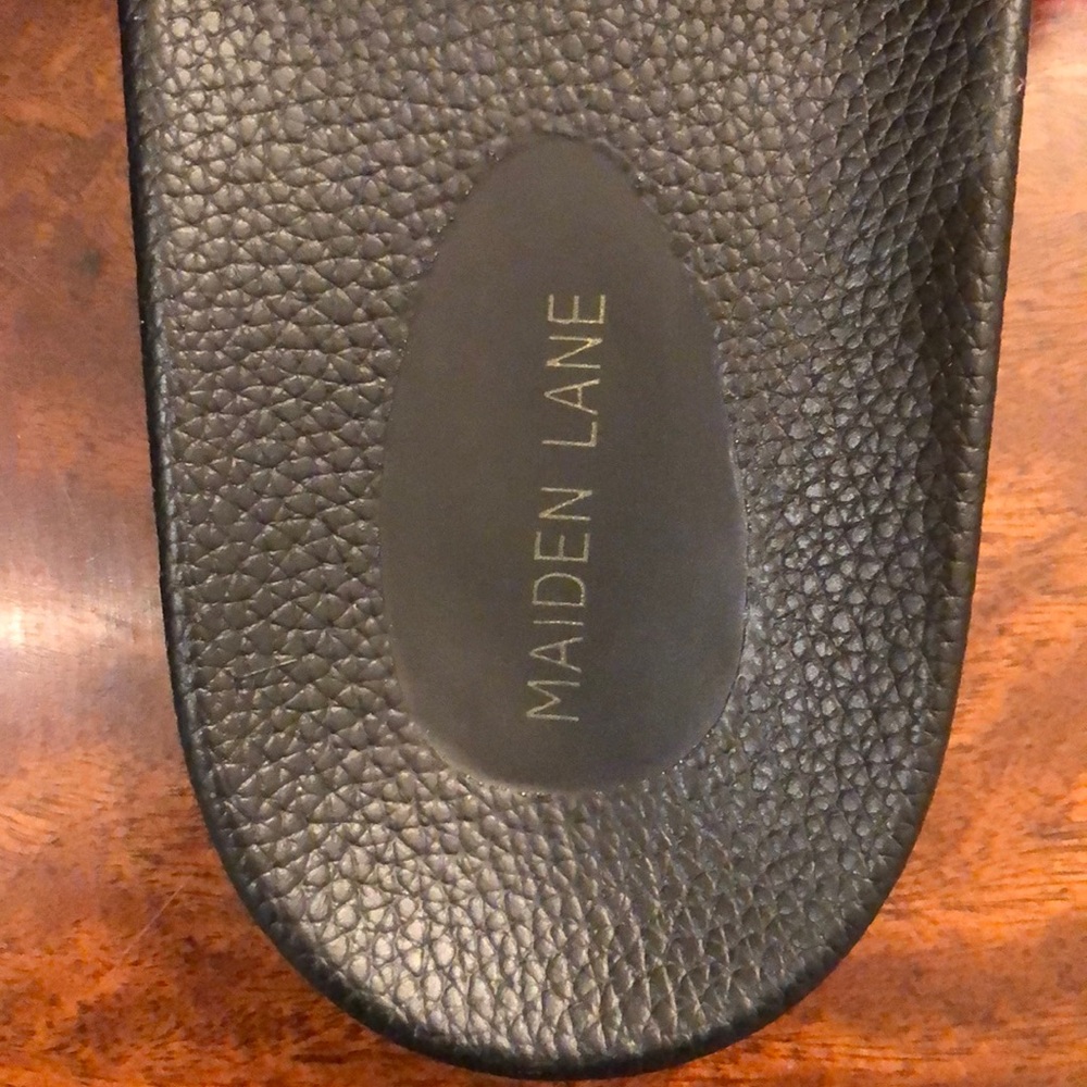 Maiden Lane Fur Slides - Picture 4 of 5